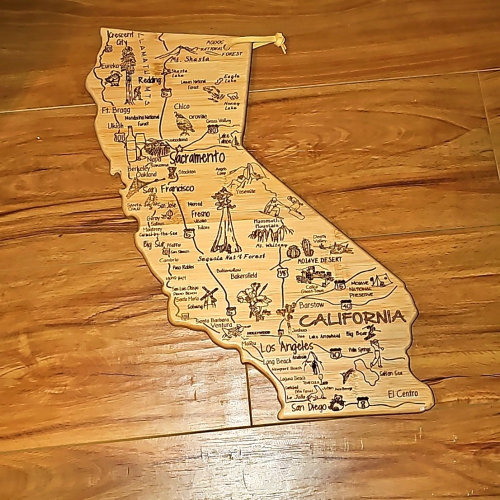 Totally Bamboo California Cutting Board